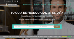 Desktop Screenshot of franquiciashoy.es